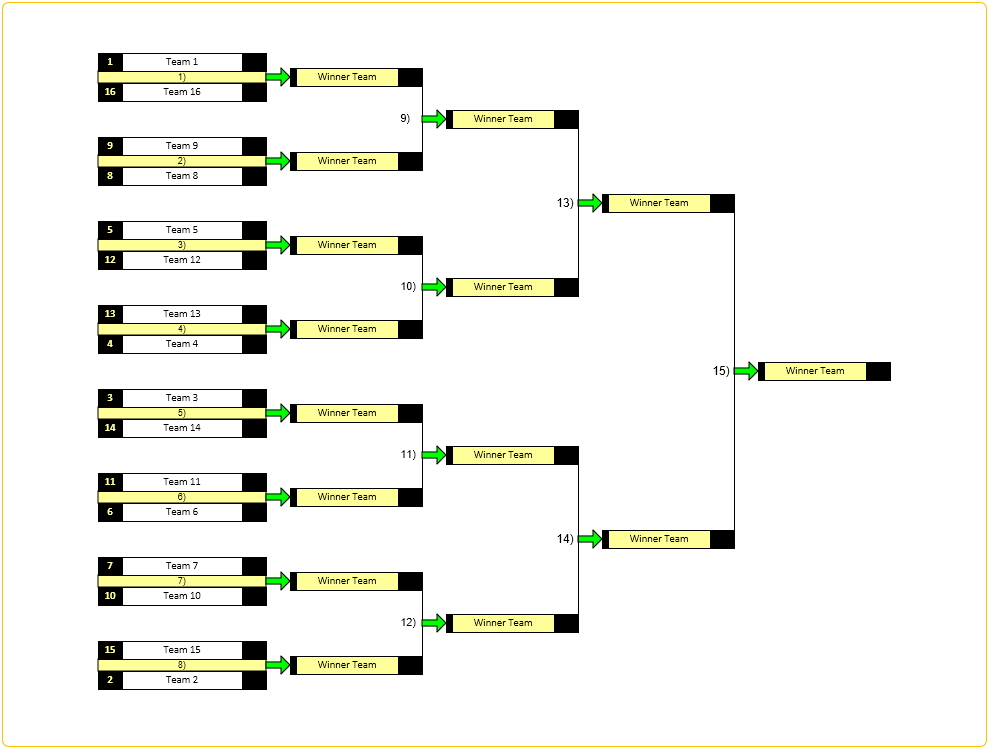 16-Team Single Elimination - 2